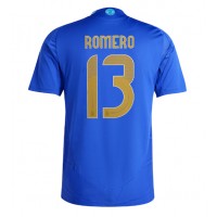 Camisa de Futebol Argentina Cristian Romero #13 Equipamento Secundário Copa America 2024 Manga Curta
